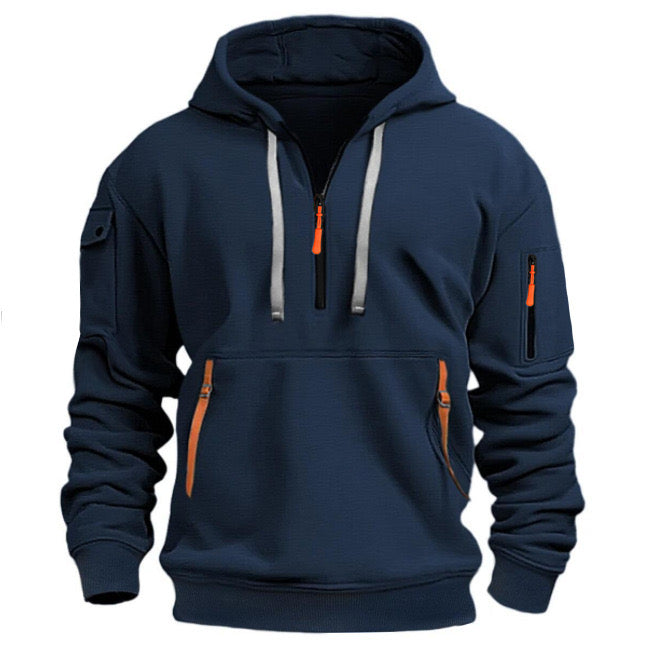 Modischer Herren Pullover Kapuze Style