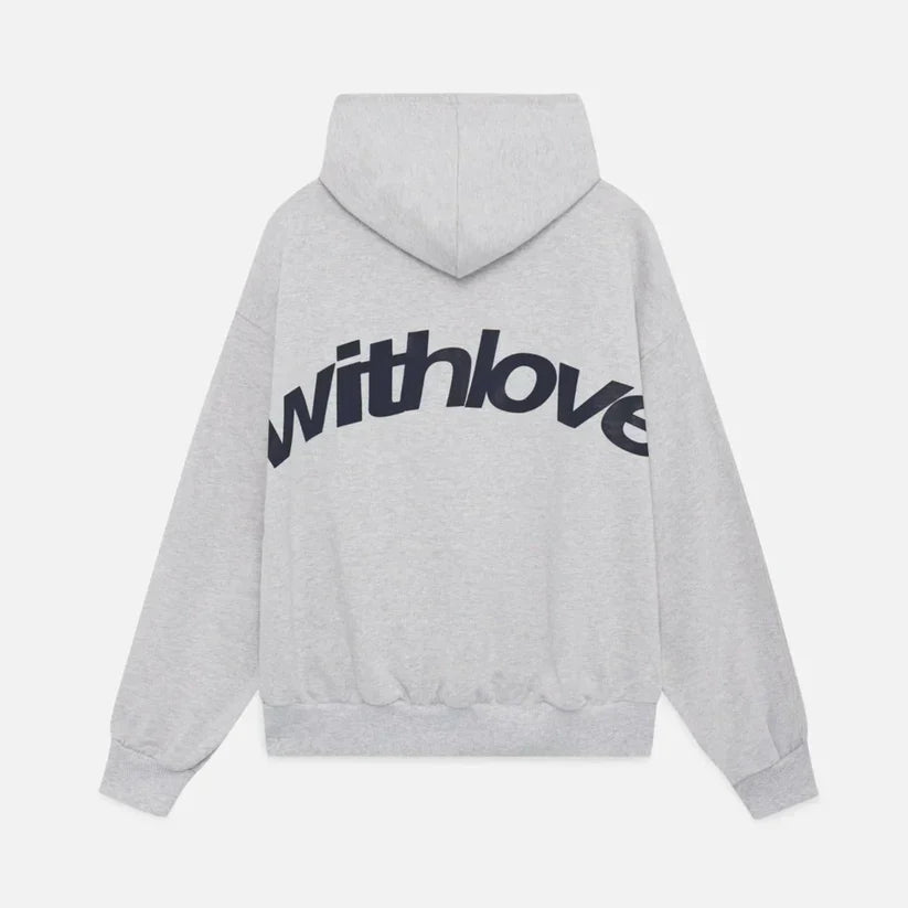 Unisex Sweatshirt Mit Liebe Druck