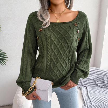 Klassischer Gemütlicher Pullover → Bequemer Winterpullover Soft