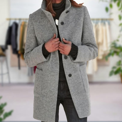 Herbstjacke Damen Elegant Übergangsjacke