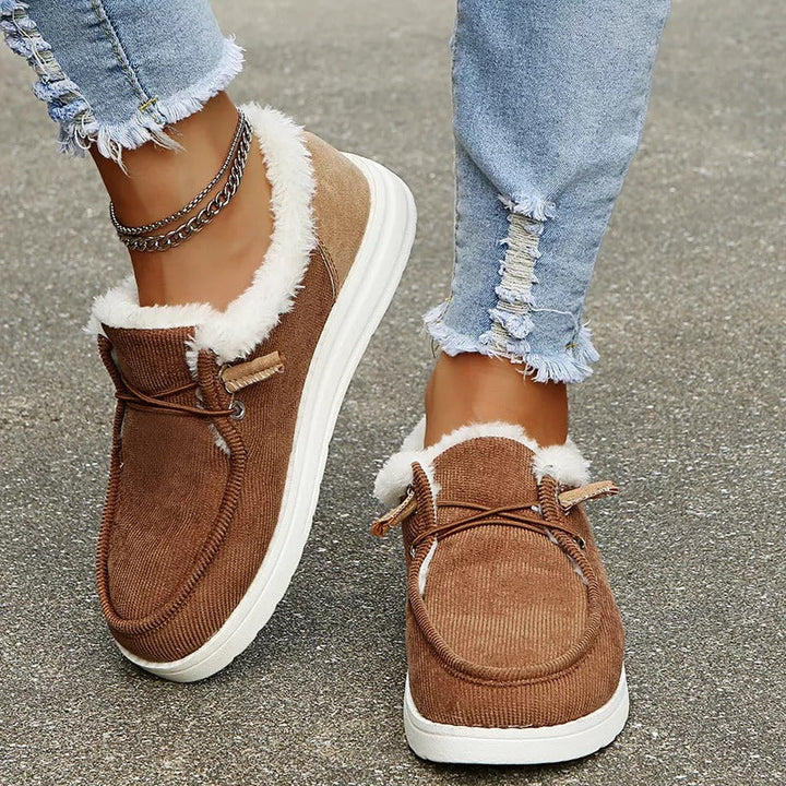 Damen Slipper Bequem Elegant
