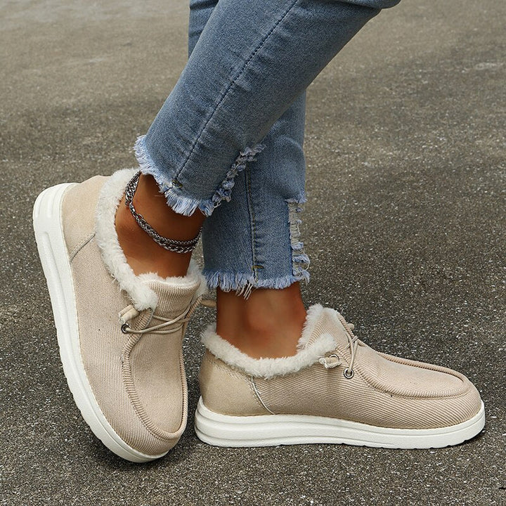 Damen Slipper Bequem Elegant