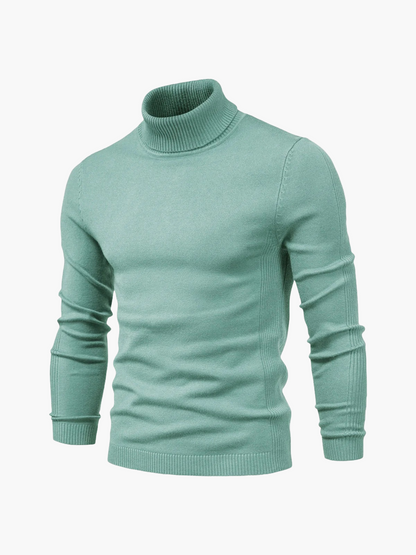 Elegante Rollkragenpullover Damen Business Modern