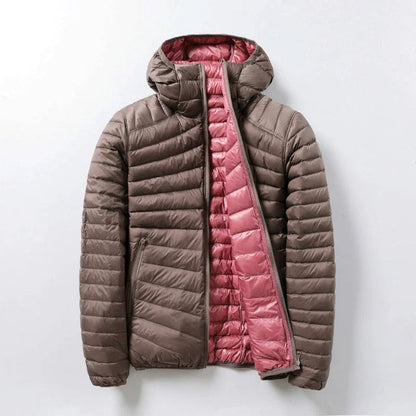 Warme Winterjacke Gepolstert Winddicht