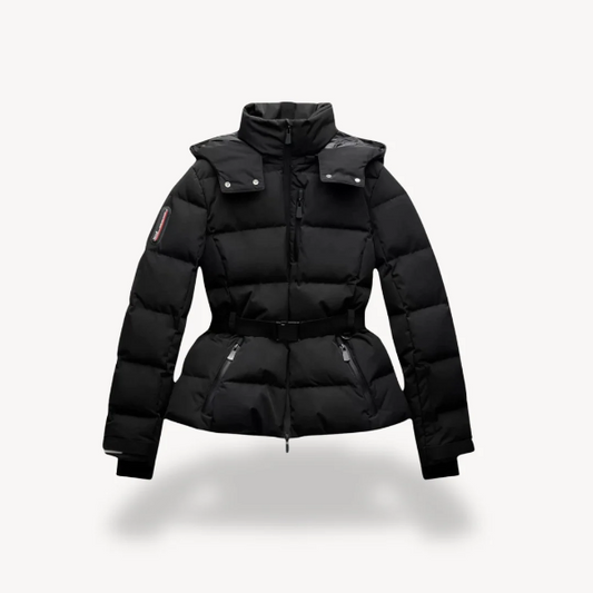 Warme Pufferjacke Damen Steppjacke Wasserabweisend - IdealeKleiden