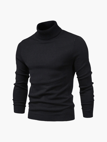 Elegante Rollkragenpullover Damen Business Modern