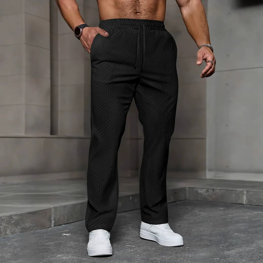 Herren Pullover Relaxed Fit Strick Optical Qualität