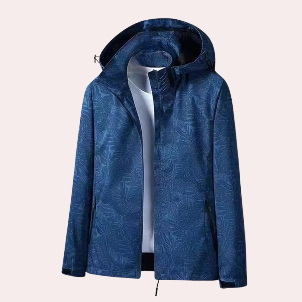 Leichte Outdoorjacke Mit Abnehmbarer Kapuze