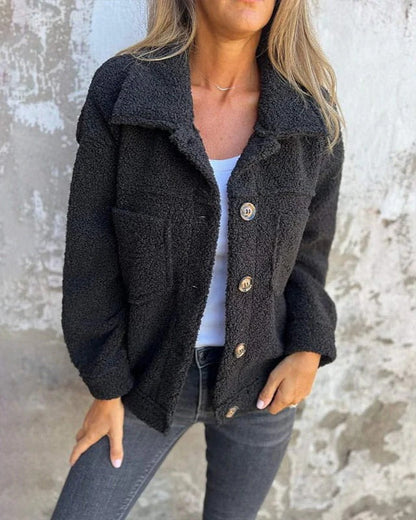 Sherpa Jacke Warm Elegant Outdoor