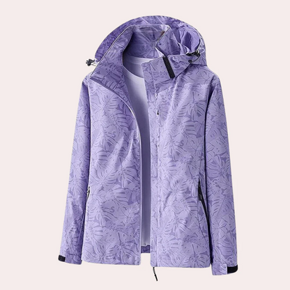 Leichte Outdoorjacke Mit Abnehmbarer Kapuze