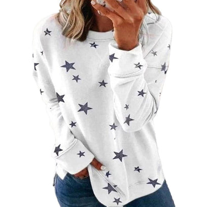 Bequemes Sweatshirt Langarm Casual