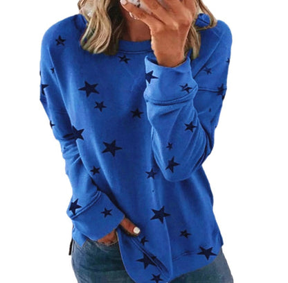 Bequemes Sweatshirt Langarm Casual