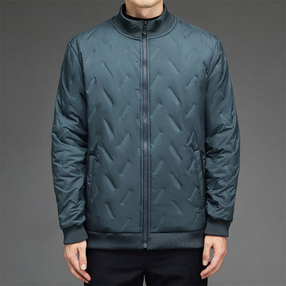 Modische Winterjacke Stehkragen Synthetik Fleece