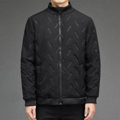 Modische Winterjacke Stehkragen Synthetik Fleece