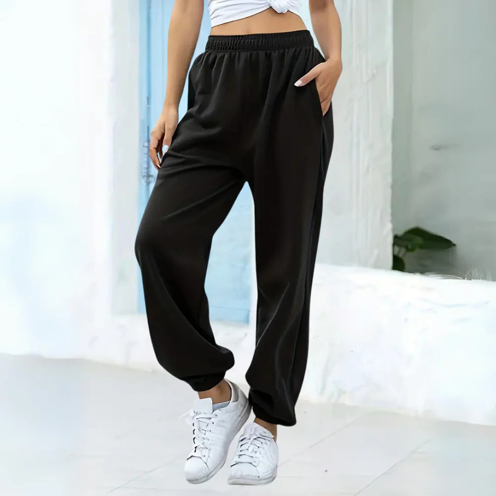 Bequeme Damen Jogger mit Elastischem Bund