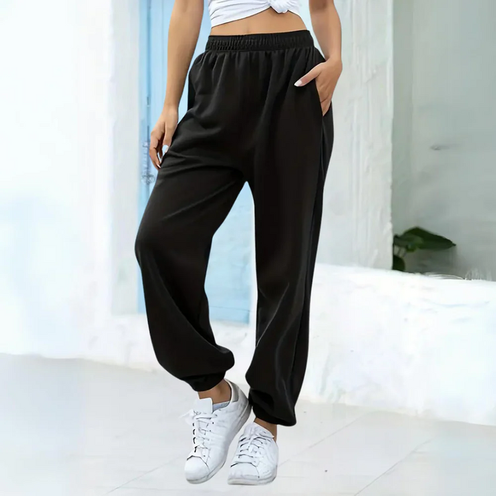 Bequeme Damen Jogger mit Elastischem Bund