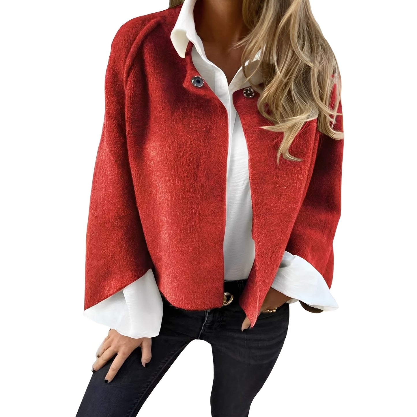 Stilvolle Damenjacke Kurz Modern