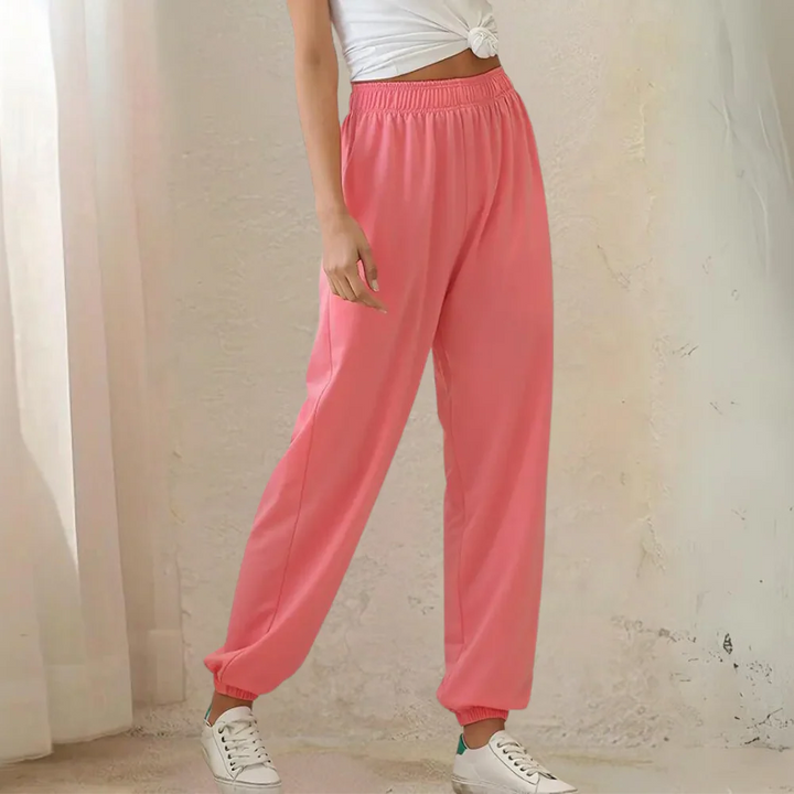 Bequeme Damen Jogger mit Elastischem Bund
