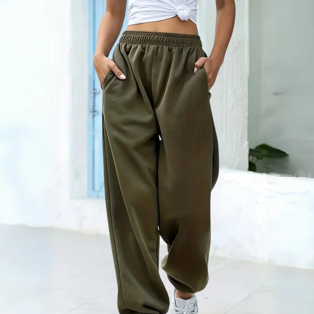 Bequeme Damen Jogger mit Elastischem Bund