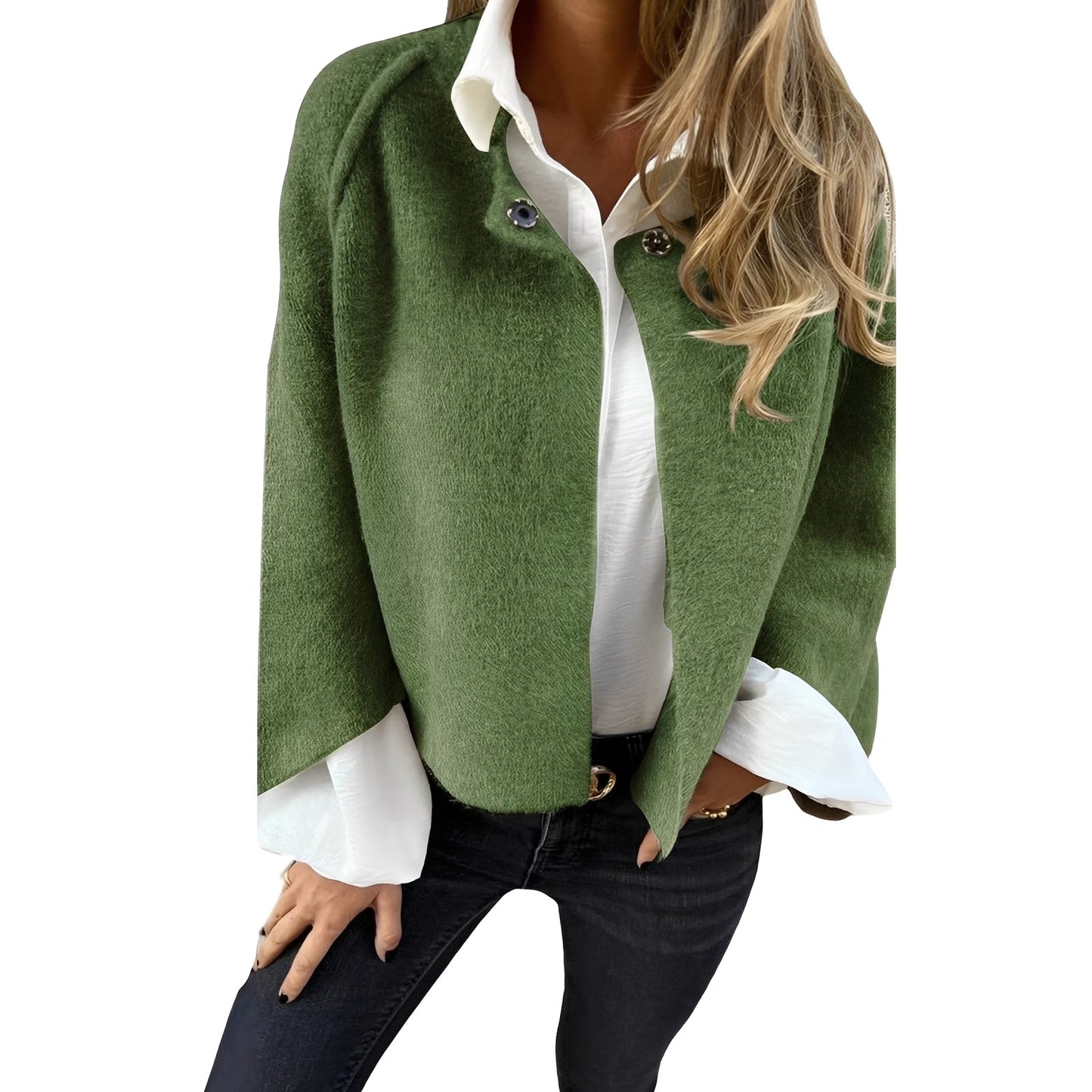 Stilvolle Damenjacke Kurz Modern