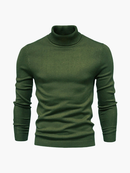 Elegante Rollkragenpullover Damen Business Modern