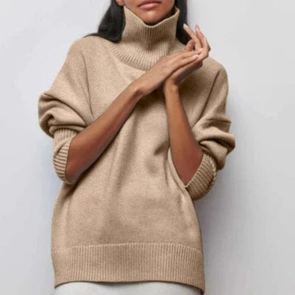 Weiche Rollkragenpullover Mit Komfort Passform
