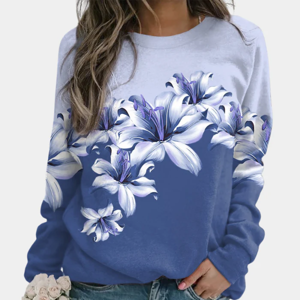 Bequemes Sweatshirt Langärmlig Casual