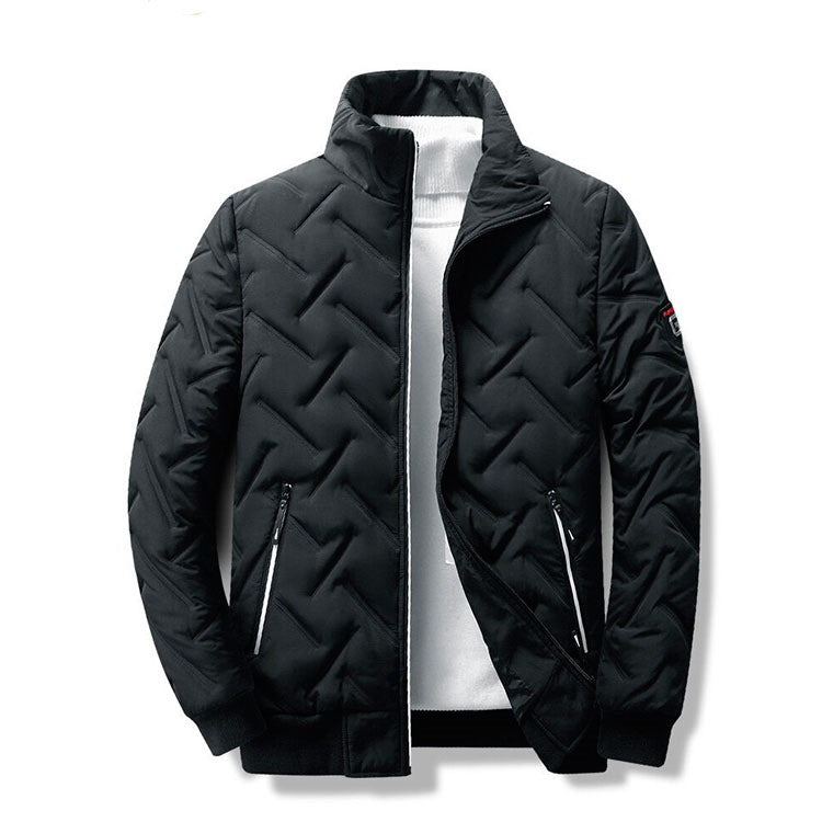 Warme Herrenjacke Winter Gewatteert