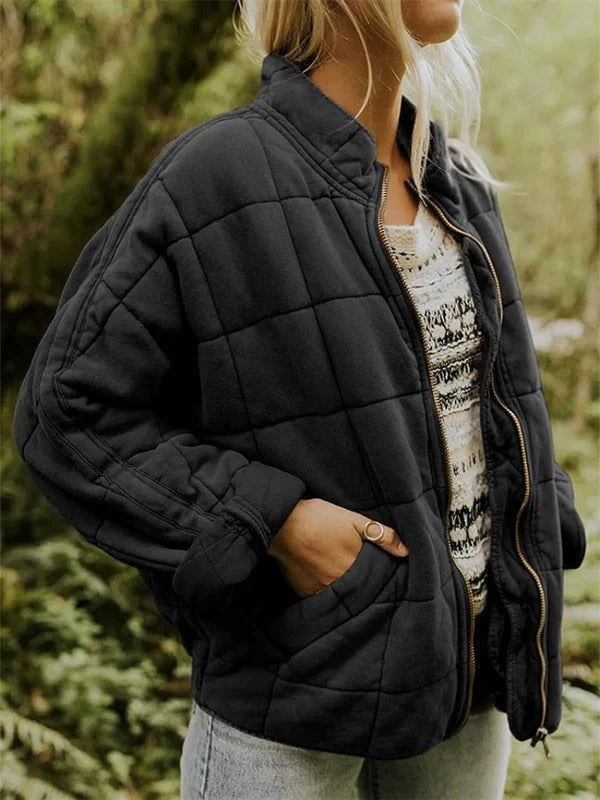 Gestepptes Outdoor-Jacket Leicht Atmungsaktiv
