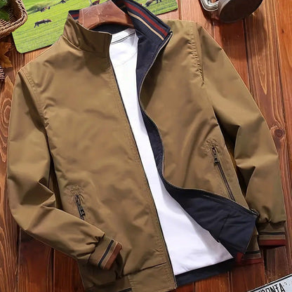 Leichtes Herren-Jackett Casual Reißverschluss