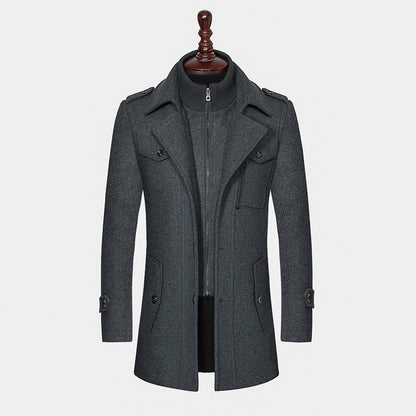 Herren Wintermantel Marlowe Stil