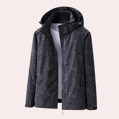 Leichte Outdoorjacke Mit Abnehmbarer Kapuze