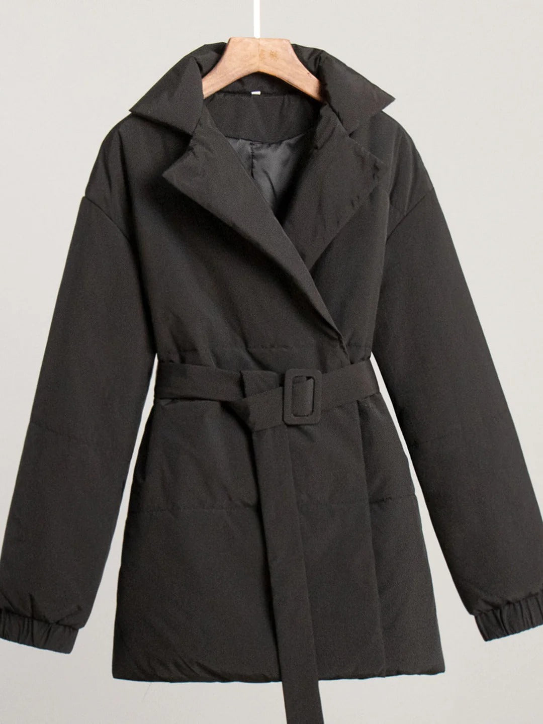 Gürteltaschen Pufferjacke Wickel Stepp Winterjacke