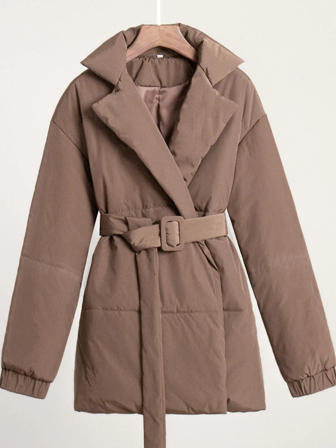 Gürteltaschen Pufferjacke Wickel Stepp Winterjacke