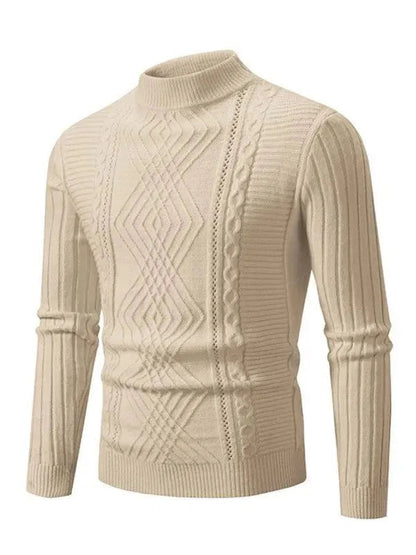 Herren Pullover Kaschmir Weich Gestrickt