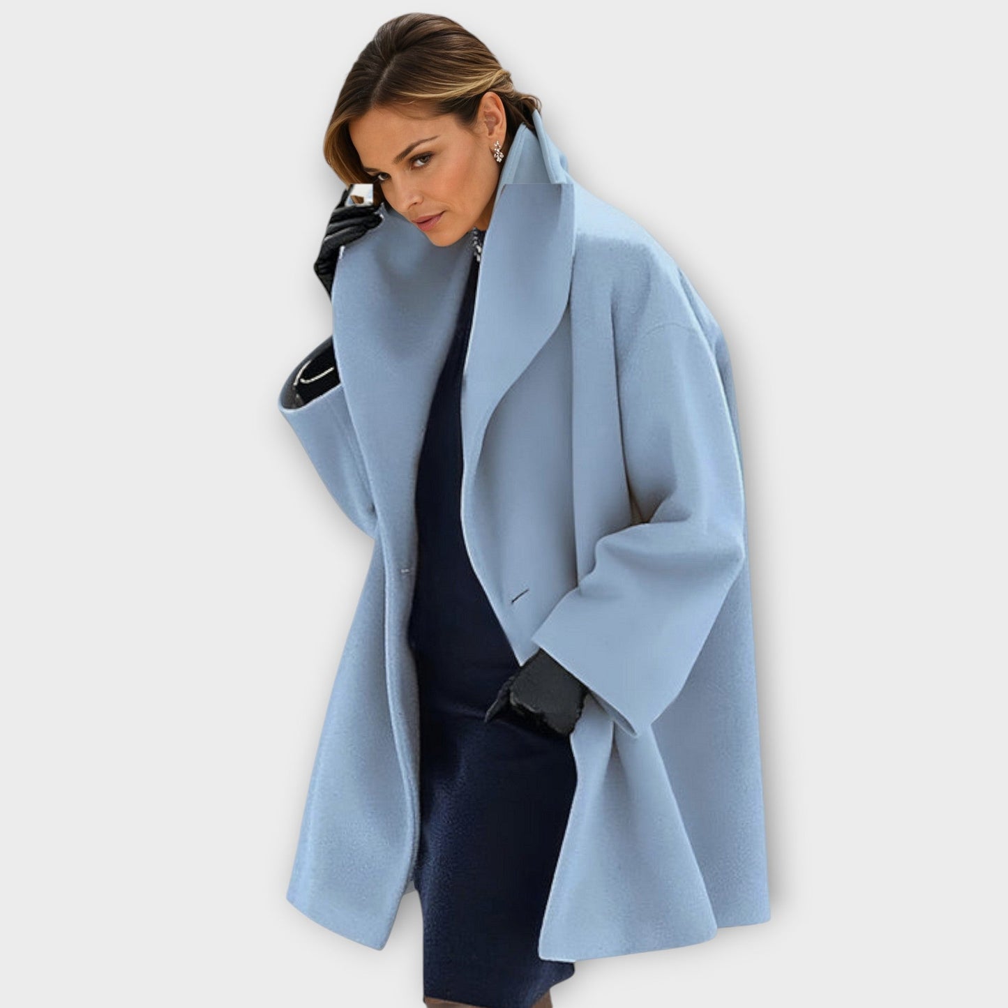 Klassische Damenjacke Elegant Übergröße - IdealeKleiden
