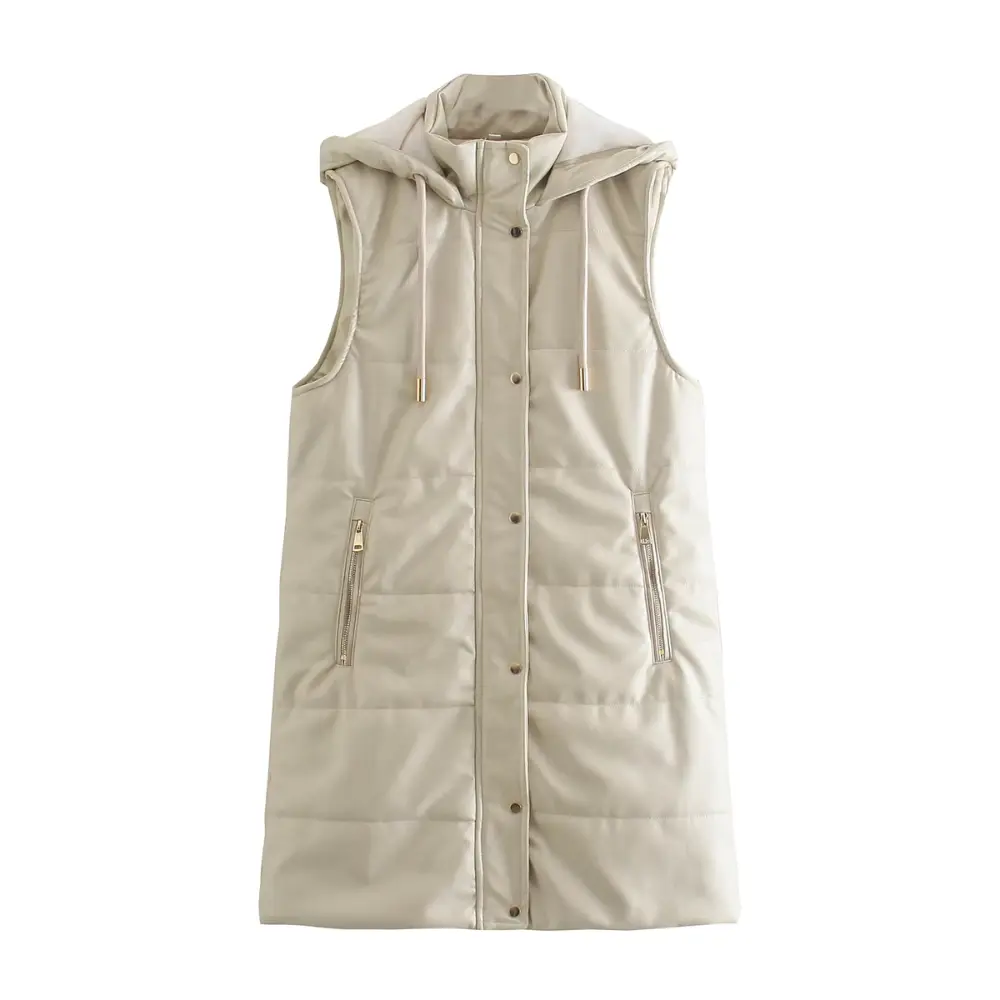 Kapuzenweste Damen Trendy Style