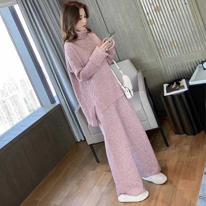 Strickkleid Damen Warm &amp; Elegannt