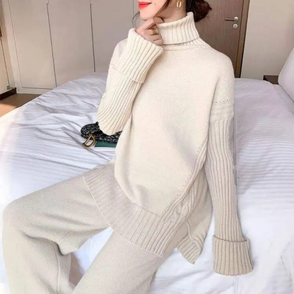 Strickkleid Damen Warm & Elegannt - IdealeKleiden