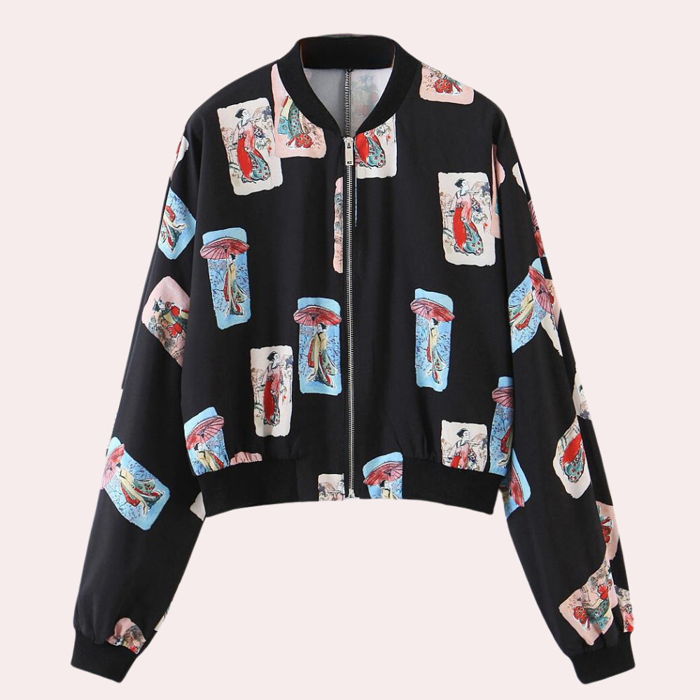 Modische Damenjacke Herbst Stil