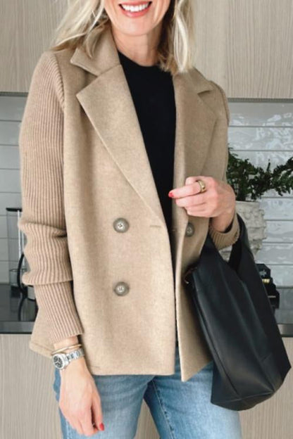 Eleganter Damenblazer mit Strick