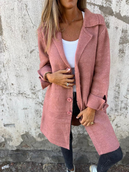 Stilvolle Damenjacke Button Down - IdealeKleiden