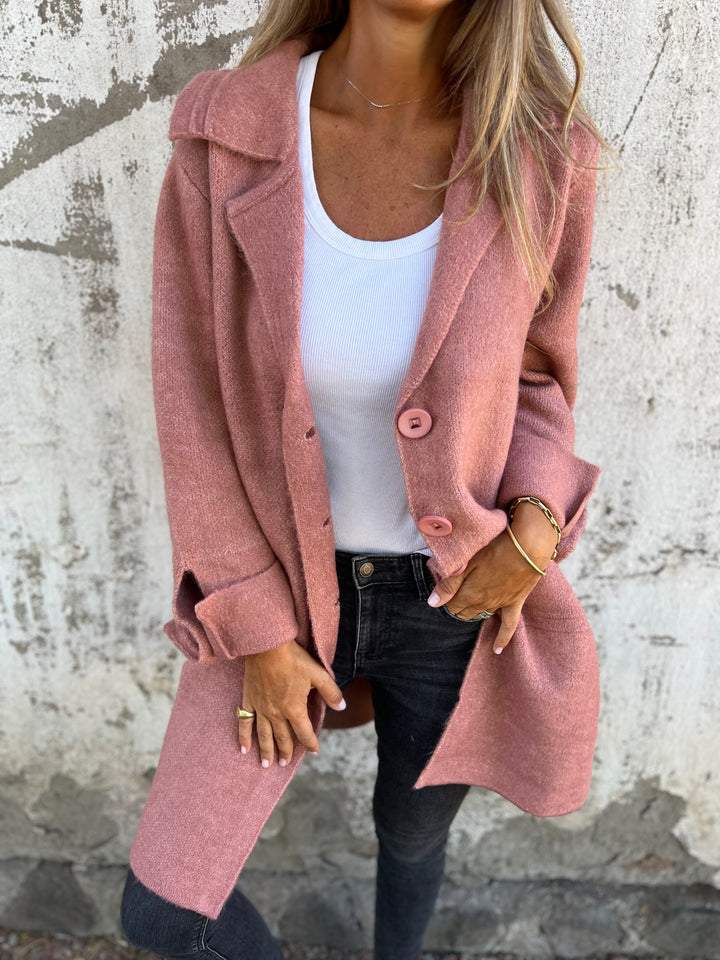 Stilvolle Damenjacke Button Down