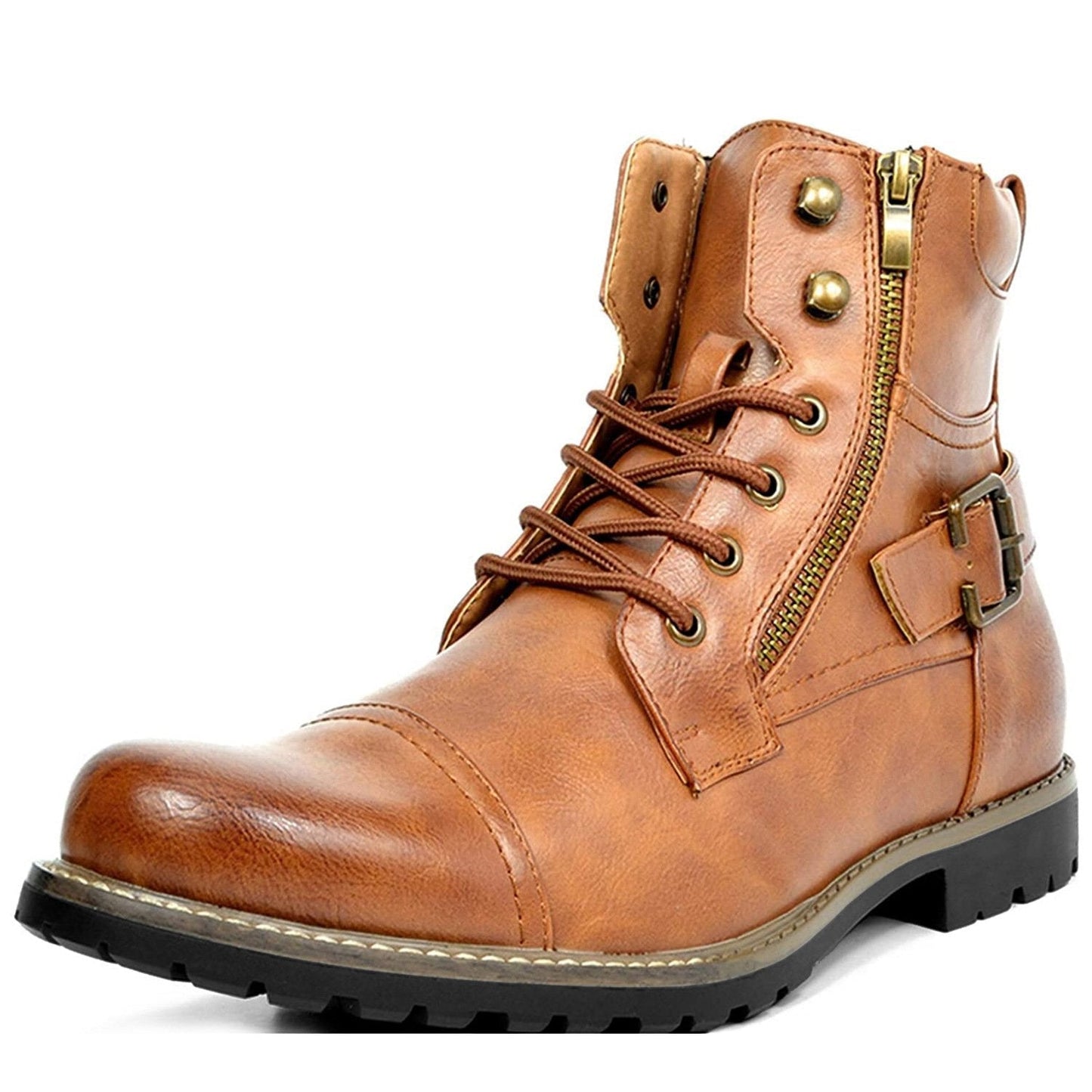 Lederstiefel Motorrad Bikerstil