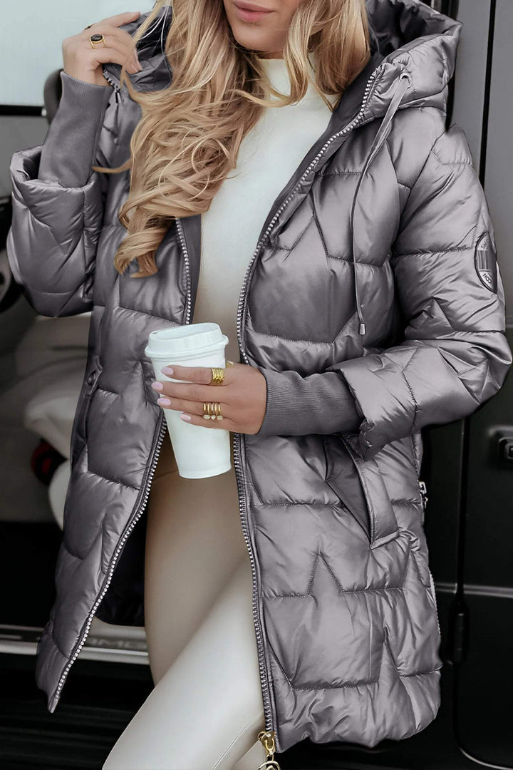 Bequeme Damenhoodie Freizeitjacke