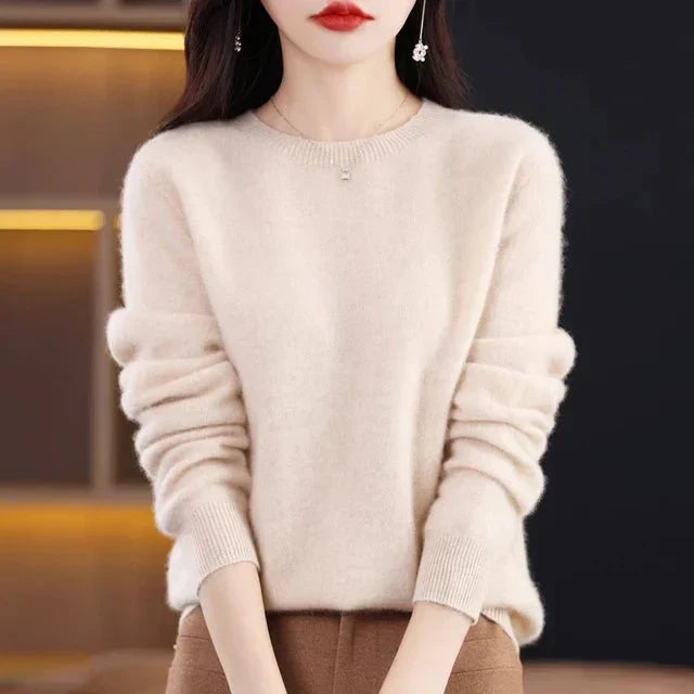 Weicher Strickpullover Damen
