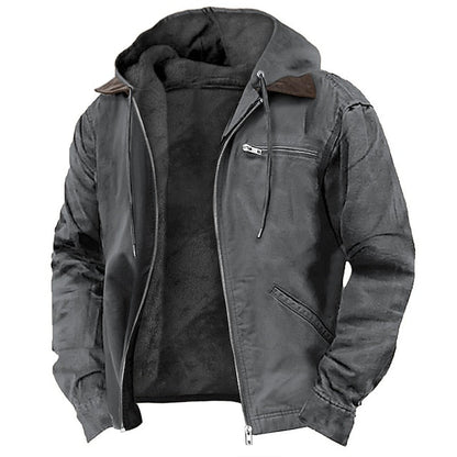 Herren Winterjacke Elegant und Warm