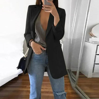 Modischer Streetwear Blazer Elegant Slim