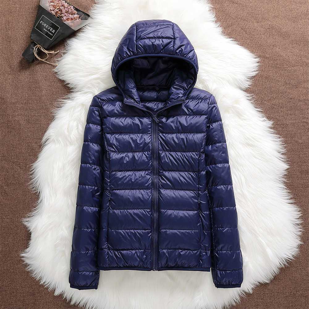Wetterfeste Winterjacke Damen Daunen
