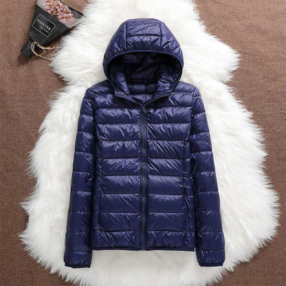 Wetterfeste Winterjacke Damen Daunen